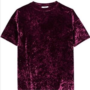 Forever 21 | Men's Rich Velvet Maroon Tee